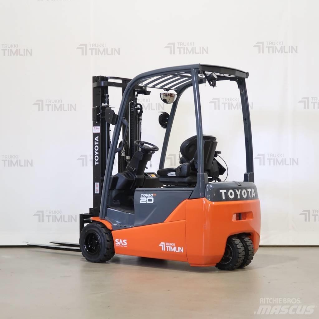 Toyota 8FBE20T شاحنات ذات رافعات شوكية تعمل بالكهرباء