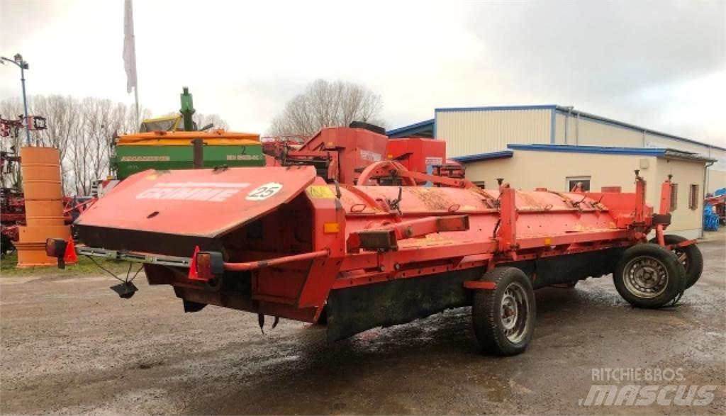 Grimme KS 4500 معدات جز نباتات البطاطس المتيبسة