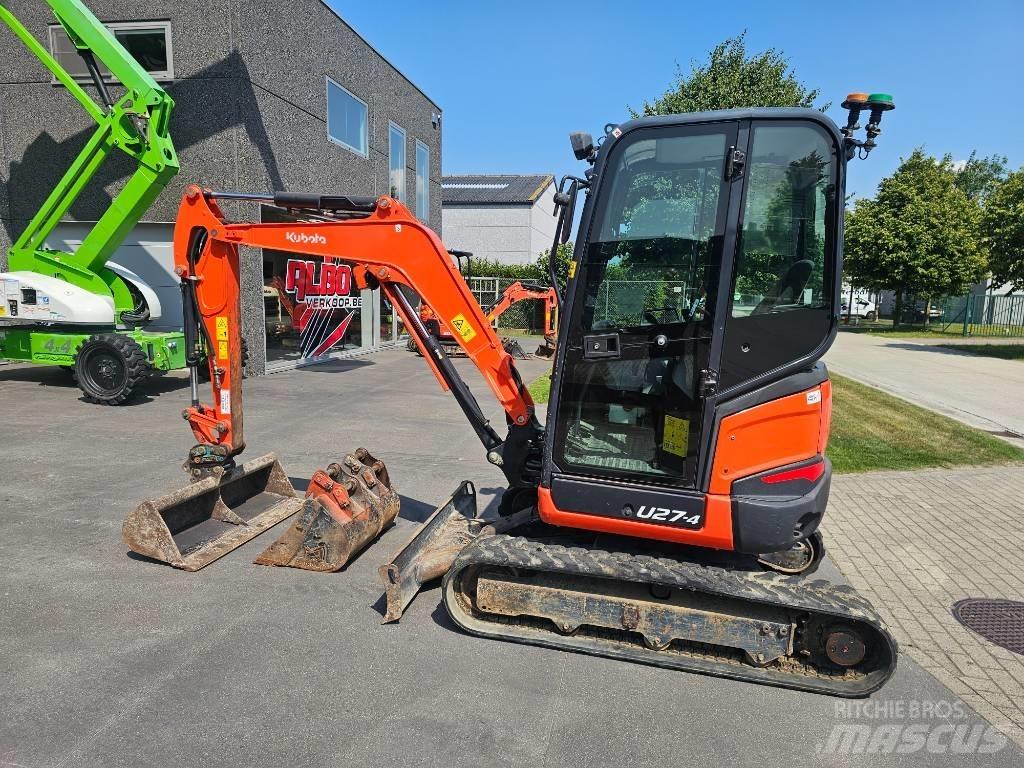Kubota U 27-4 حفارات صغيرة أقل من 7 طن (حفارات صغيرة)