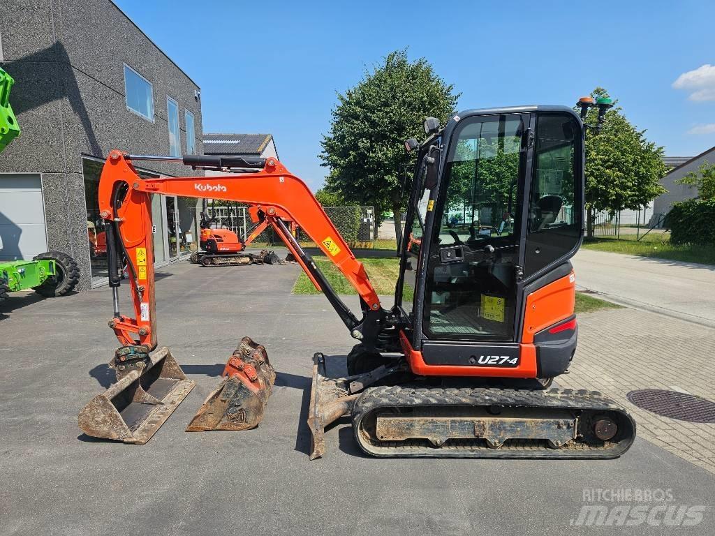 Kubota U 27-4 حفارات صغيرة أقل من 7 طن (حفارات صغيرة)
