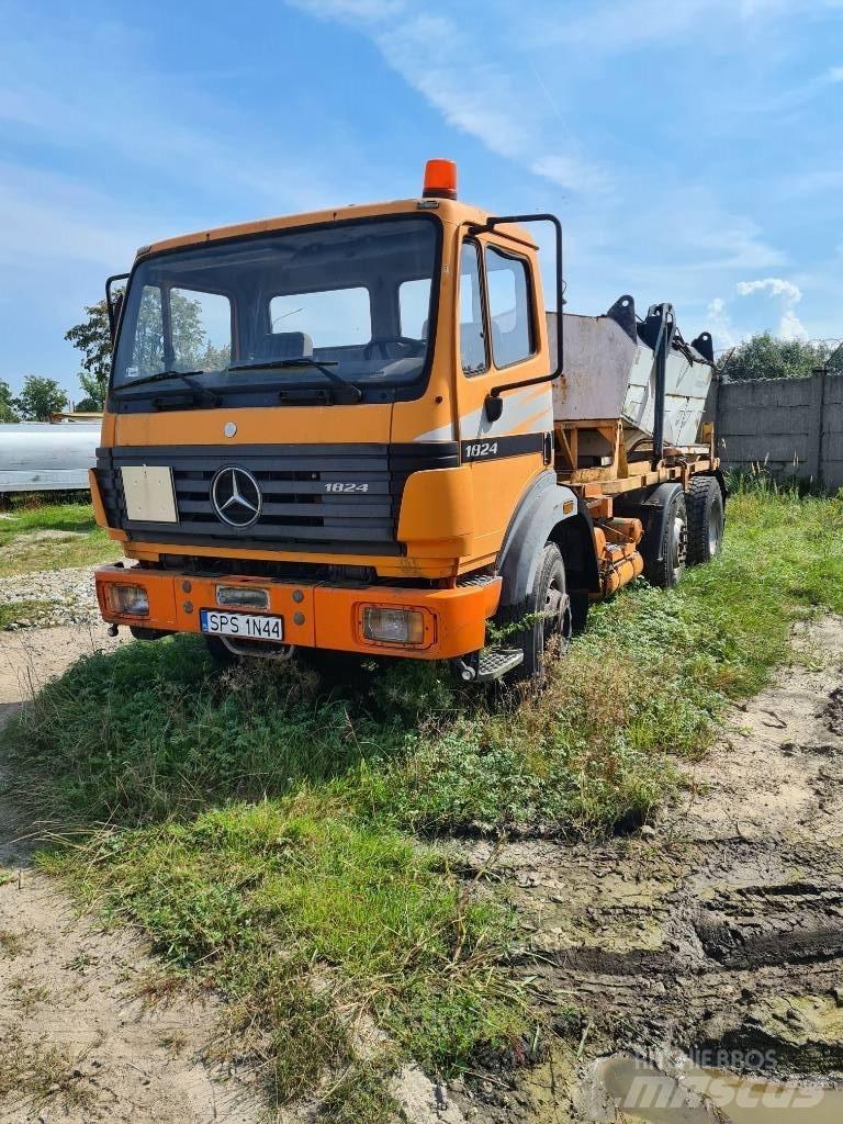 Mercedes-Benz 2422 شاحنات بمقصورة وهيكل