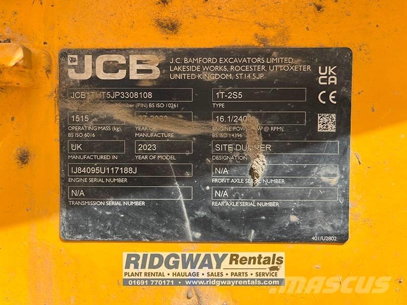 JCB 1T-2S5 عربات نقل قلابة للمواقع
