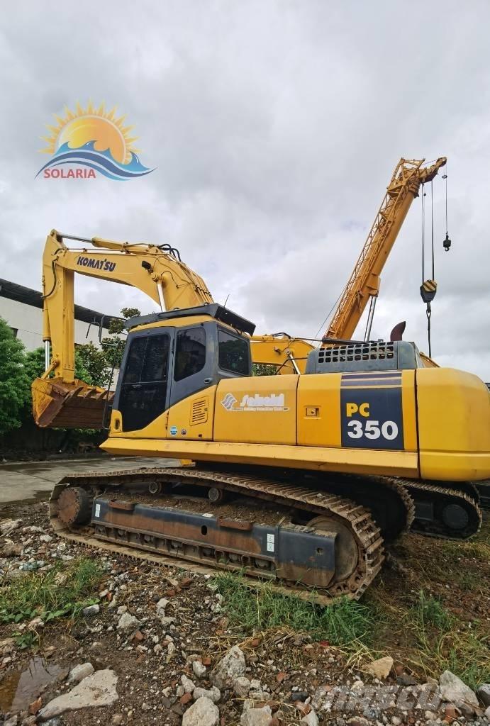 Komatsu PC 350-7 حفارات زحافة