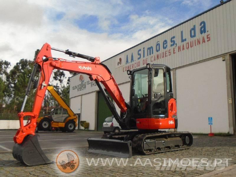 Kubota U 48-4 حفارات صغيرة أقل من 7 طن (حفارات صغيرة)
