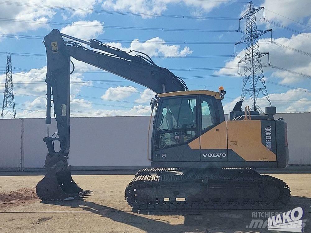 Volvo EC 140 EL حفارات زحافة