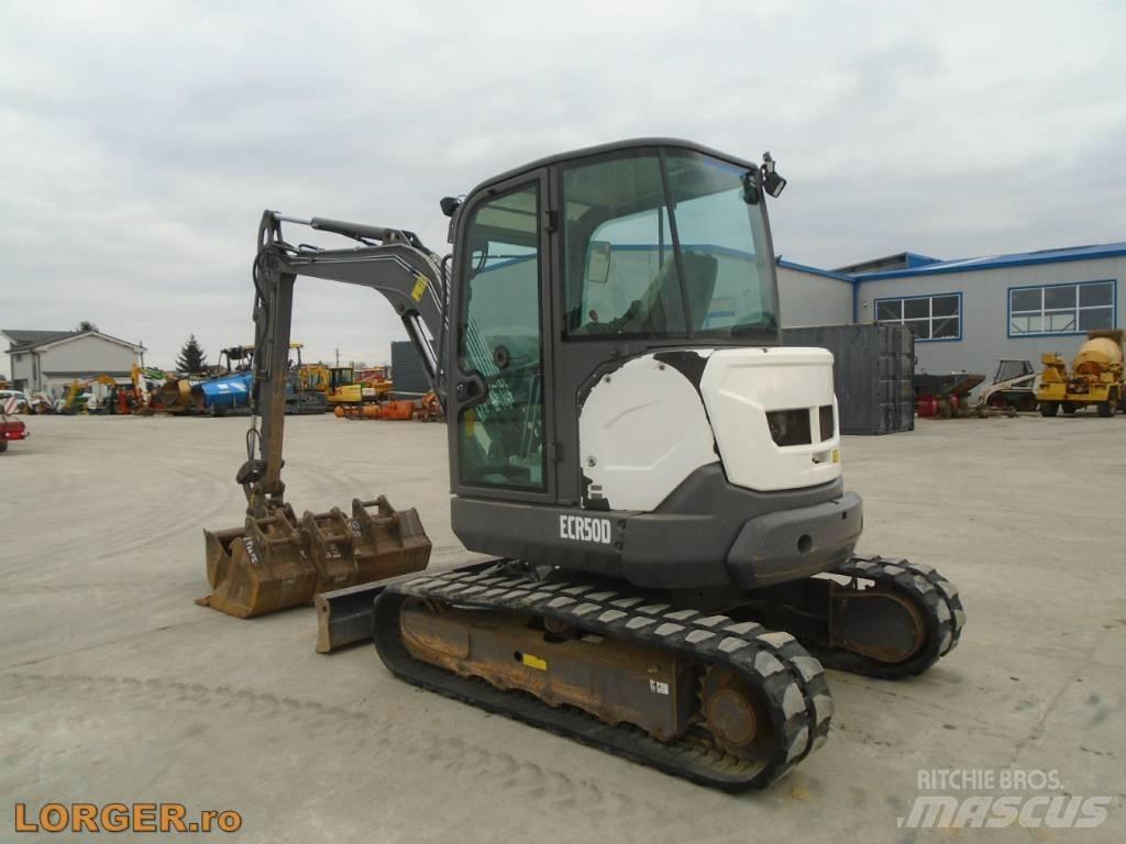 Volvo ECR 50 D حفارات صغيرة أقل من 7 طن (حفارات صغيرة)