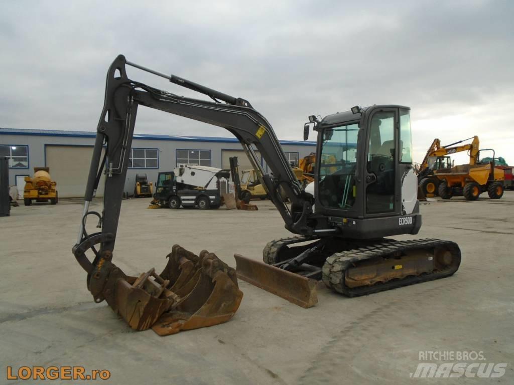 Volvo ECR 50 D حفارات صغيرة أقل من 7 طن (حفارات صغيرة)