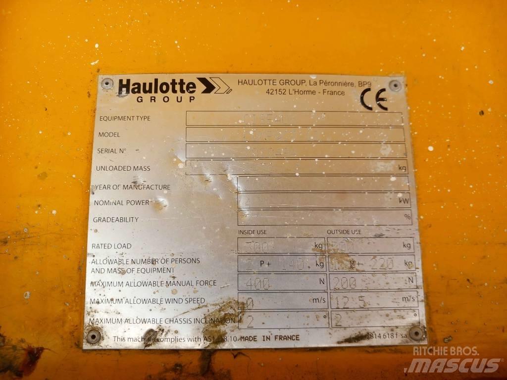 Haulotte Compact 12 رافعات مقصية الشكل