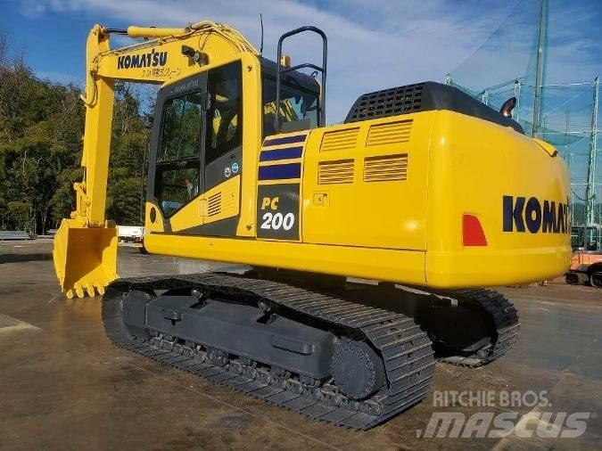 Komatsu PC 200 حفارات زحافة