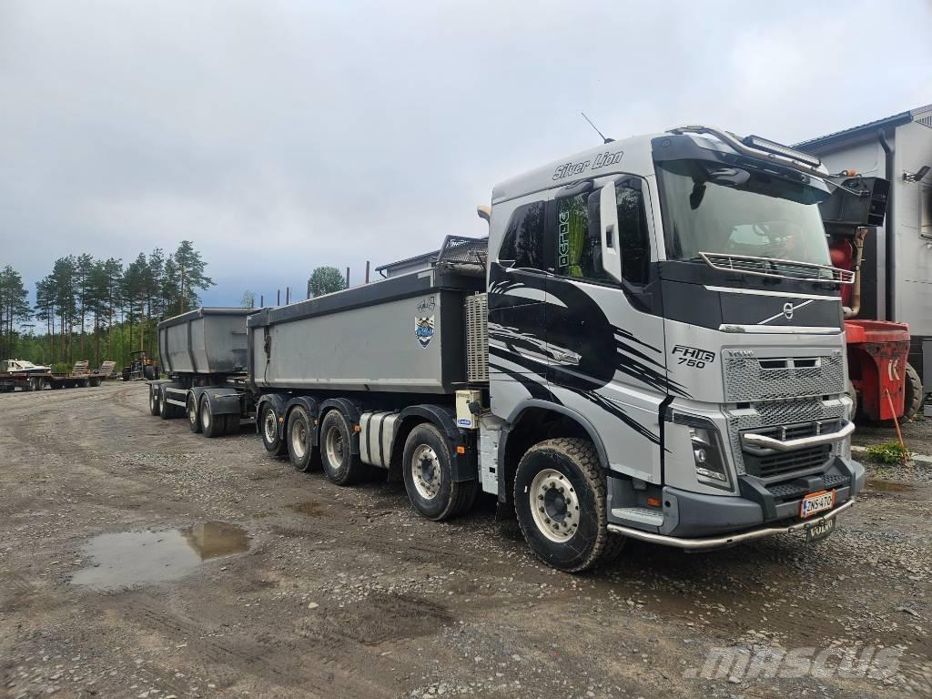 Volvo FH 16 750 شاحنات قلابة