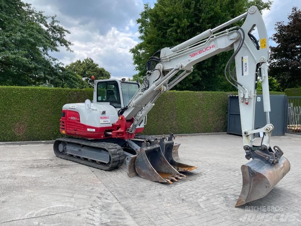 Takeuchi TB290-2 حفارات صغيرة أقل من 7 طن (حفارات صغيرة)