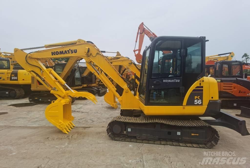 Komatsu PC 56-7 حفارات صغيرة أقل من 7 طن (حفارات صغيرة)