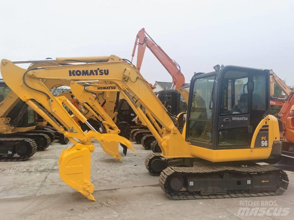 Komatsu PC 56-7 حفارات صغيرة أقل من 7 طن (حفارات صغيرة)