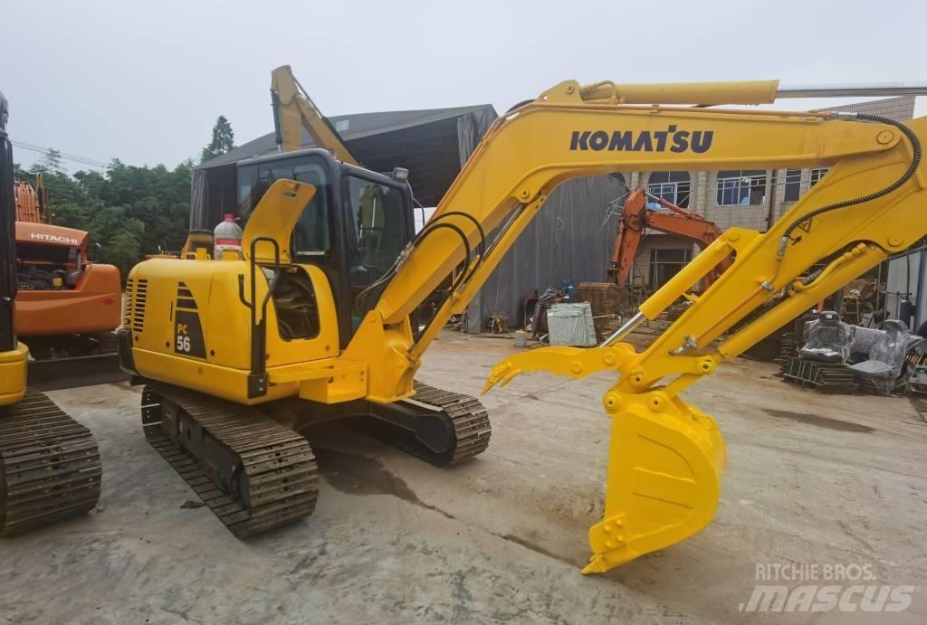 Komatsu PC 56-7 حفارات صغيرة أقل من 7 طن (حفارات صغيرة)