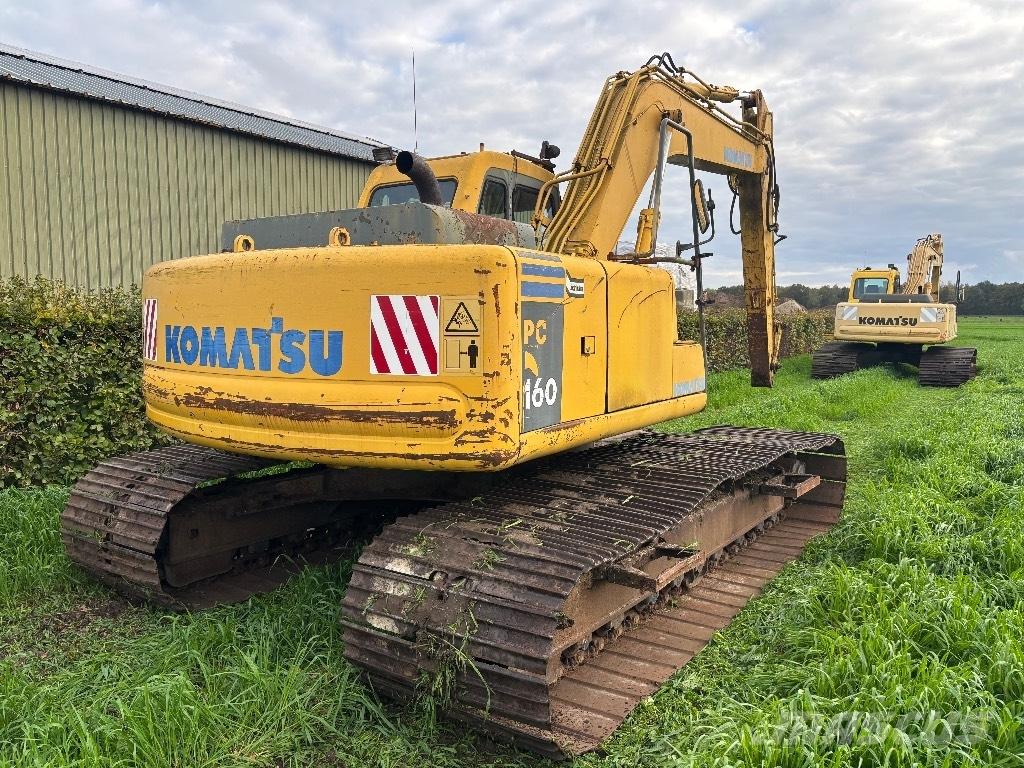 Komatsu PC 160-6K حفارات زحافة