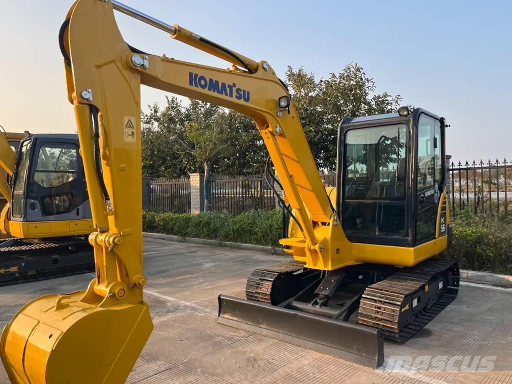 Komatsu PC 56 حفارات صغيرة أقل من 7 طن (حفارات صغيرة)