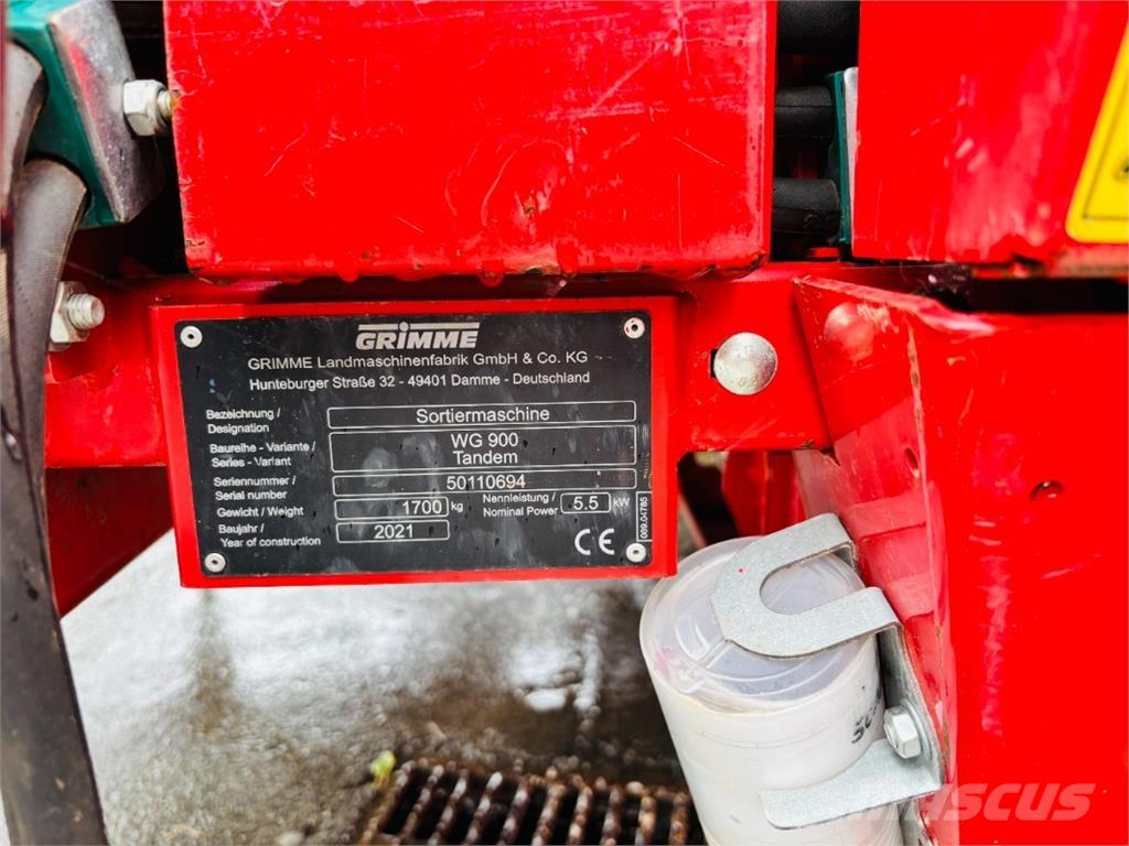 Grimme WG 900 معدات زراعة وحصاد البطاطس - أخرى
