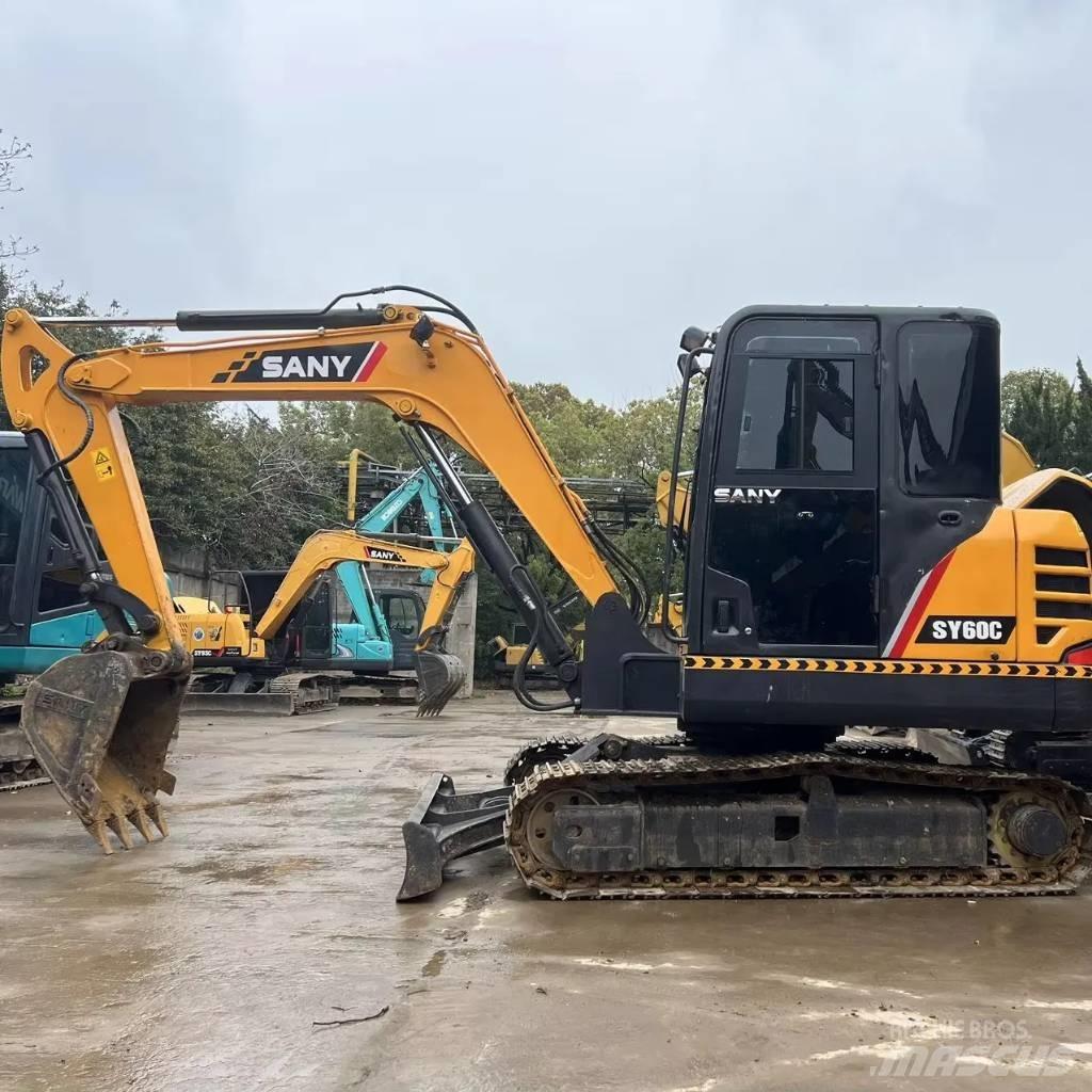 Sany SY 60 C Pro حفارات وسط 7 طن - 12 طن