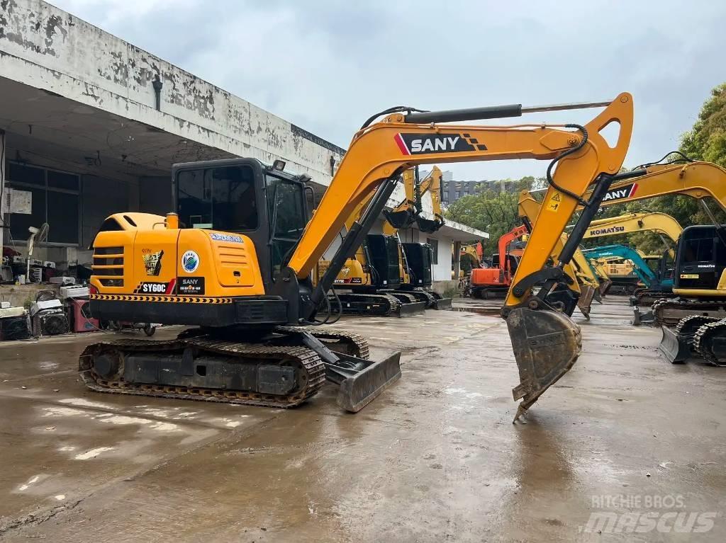 Sany SY 60 C Pro حفارات وسط 7 طن - 12 طن