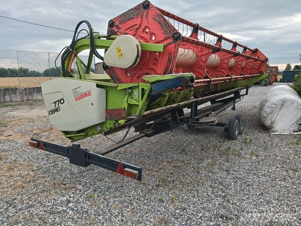 CLAAS CERIO 770 رؤوس الحصادات الدراسات