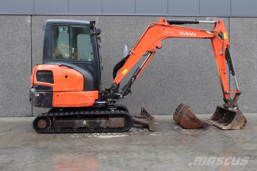 Kubota KX 037-4 حفارات صغيرة أقل من 7 طن (حفارات صغيرة)