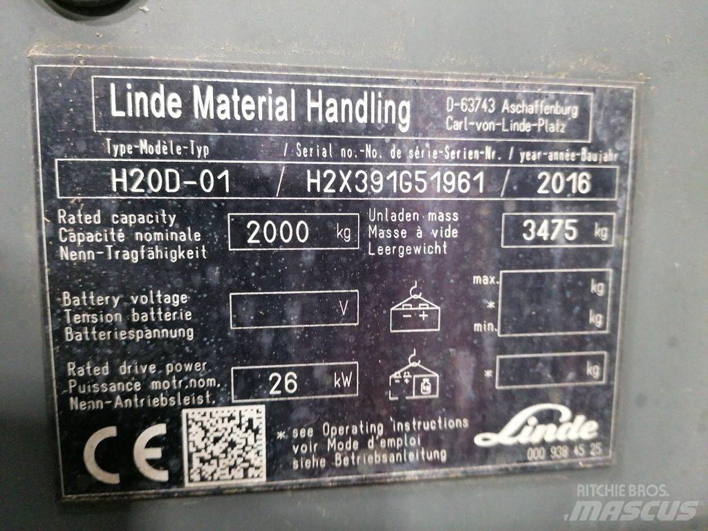 Linde H20D-01 شاحنات الديزل