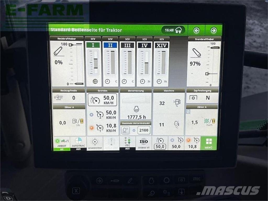 John Deere 6r 215 الجرارات