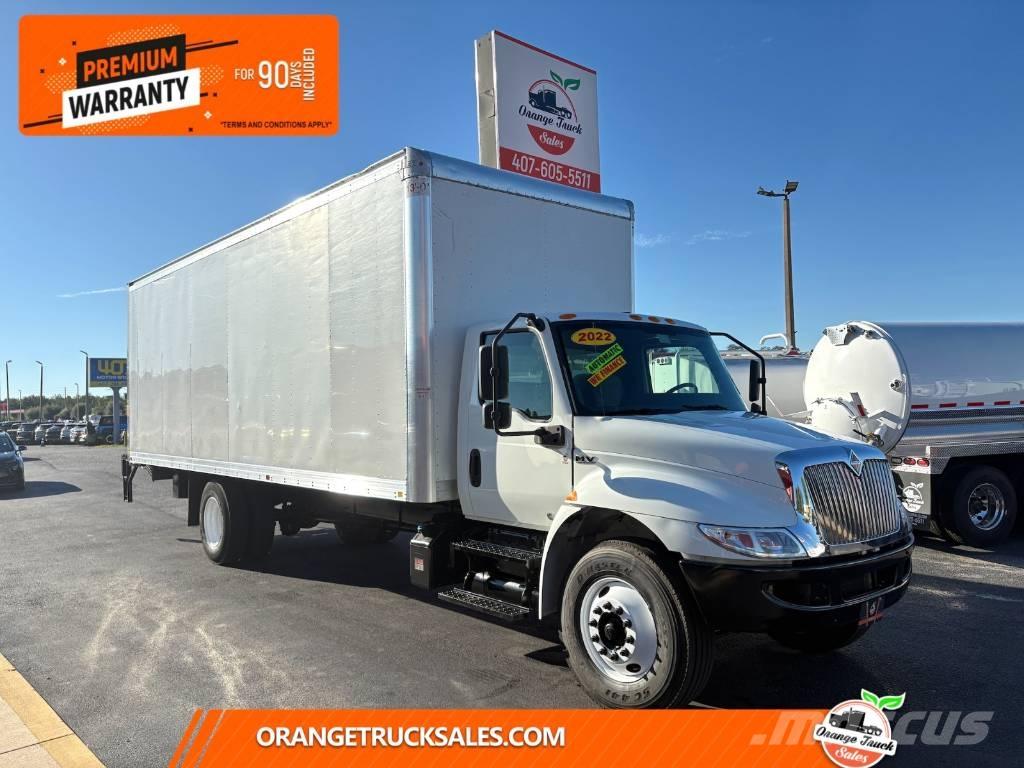 International MV607 شاحنات ذات هيكل صندوقي