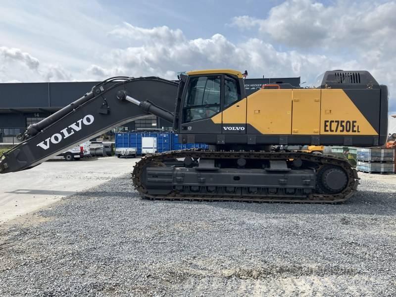Volvo EC 750 E حفارات زحافة