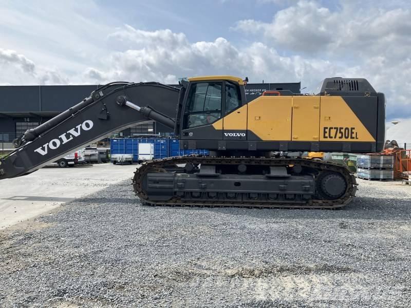 Volvo EC 750 E حفارات زحافة