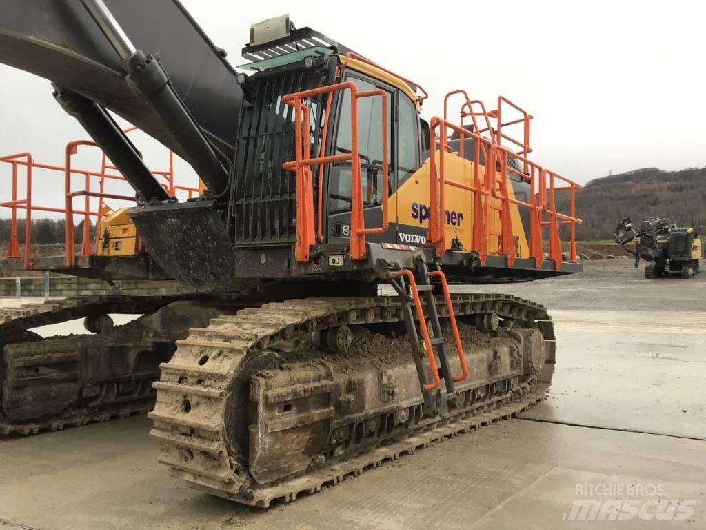 Volvo EC 750 E حفارات زحافة