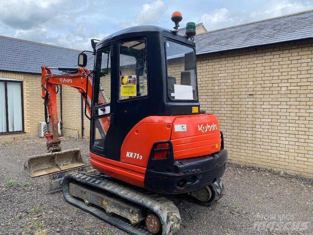 Kubota Kx71 حفارات صغيرة أقل من 7 طن (حفارات صغيرة)