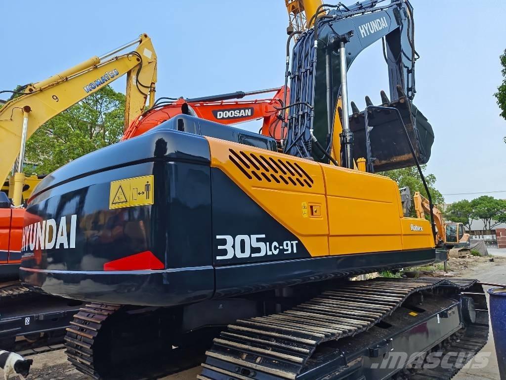 Hyundai R305LC-9T حفارات زحافة
