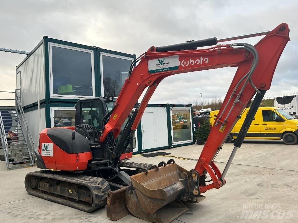 Kubota KX 080-4 حفارات وسط 7 طن - 12 طن