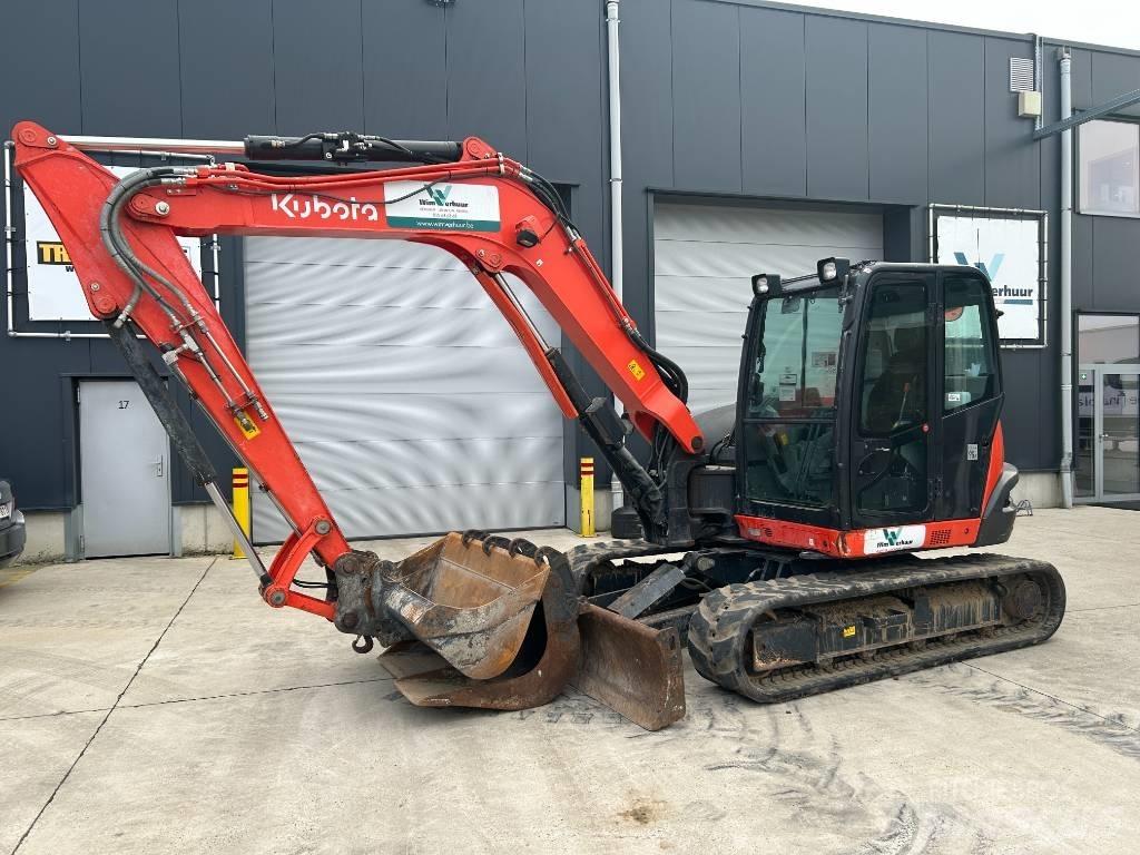 Kubota KX 080-4 حفارات وسط 7 طن - 12 طن