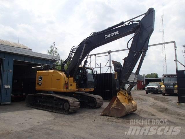 John Deere 345P-TIER حفارات زحافة