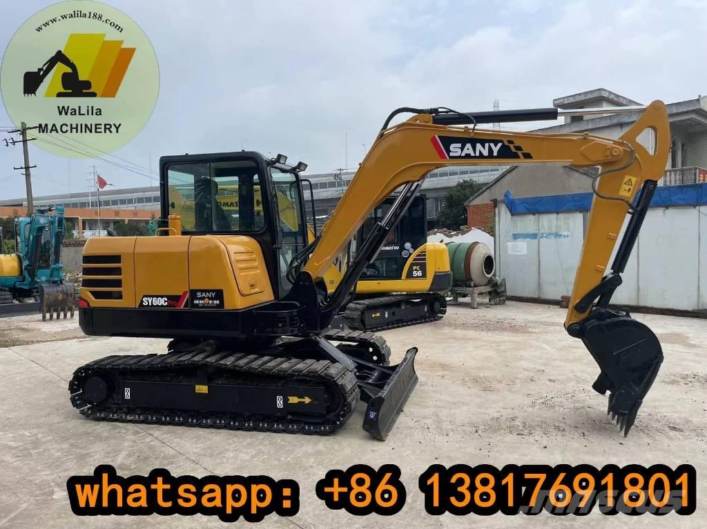 Sany SY 60 حفارات زحافة