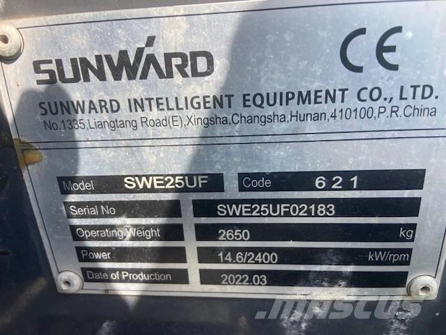 Sunward SWE 25 UF حفارات صغيرة أقل من 7 طن (حفارات صغيرة)