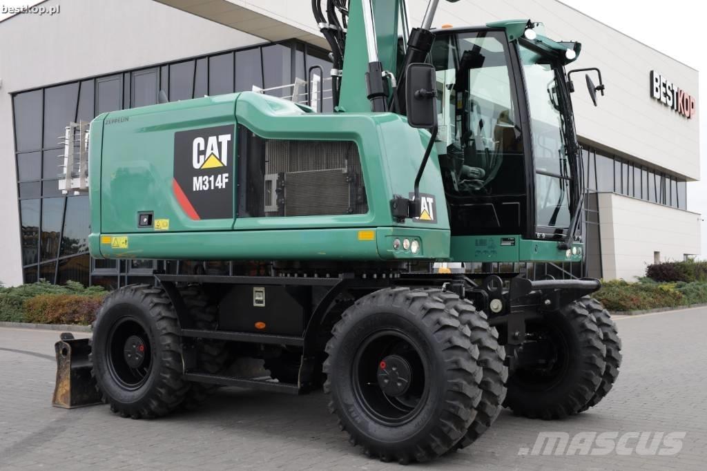 CAT M314F حفارات بعجل