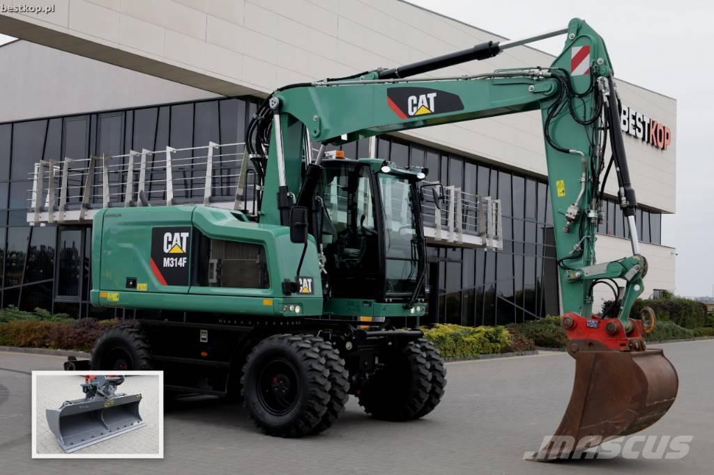 CAT M314F حفارات بعجل