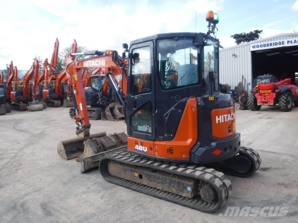 Hitachi ZX 48 U-6 حفارات صغيرة أقل من 7 طن (حفارات صغيرة)