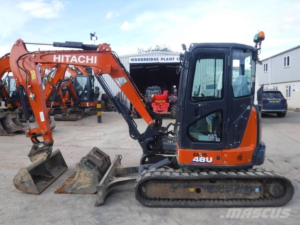 Hitachi ZX 48 U-6 حفارات صغيرة أقل من 7 طن (حفارات صغيرة)