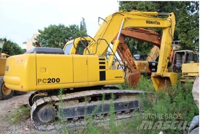 Komatsu PC 200-6 حفارات زحافة