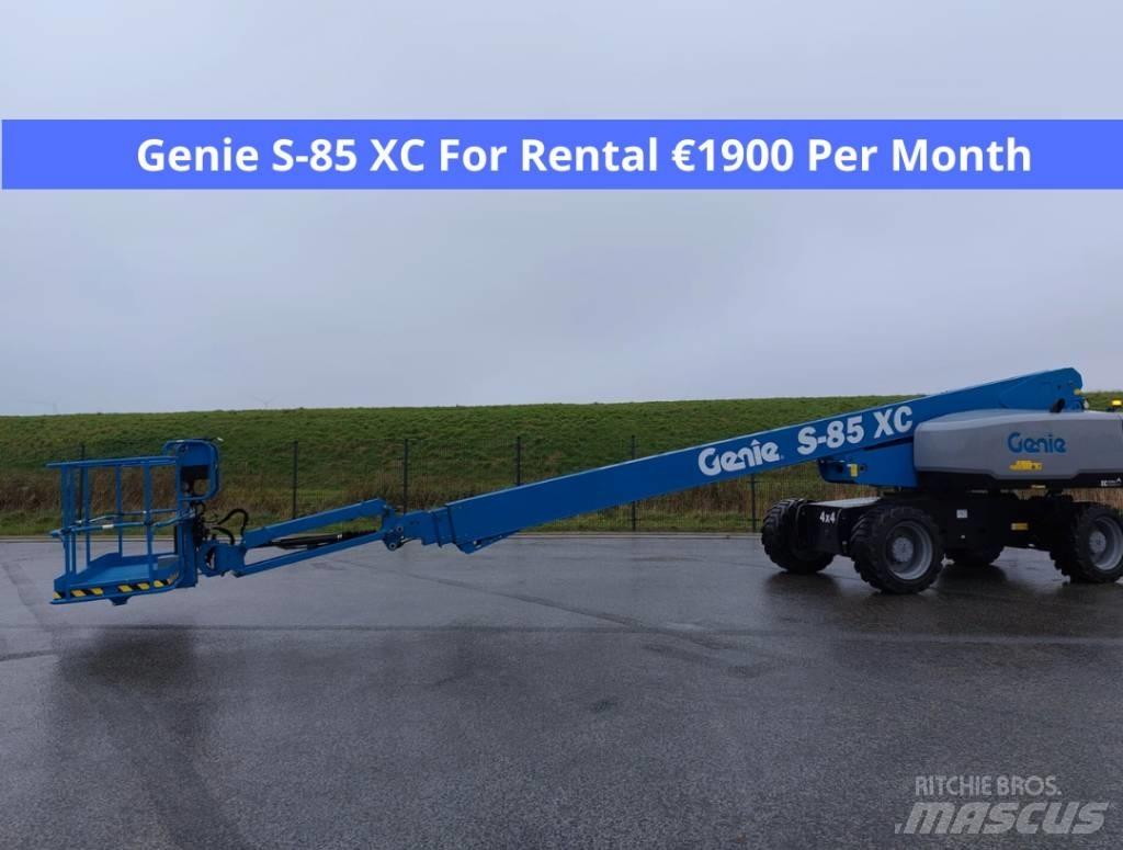 Genie S 85 XC رافعات سلة تلسكوبية