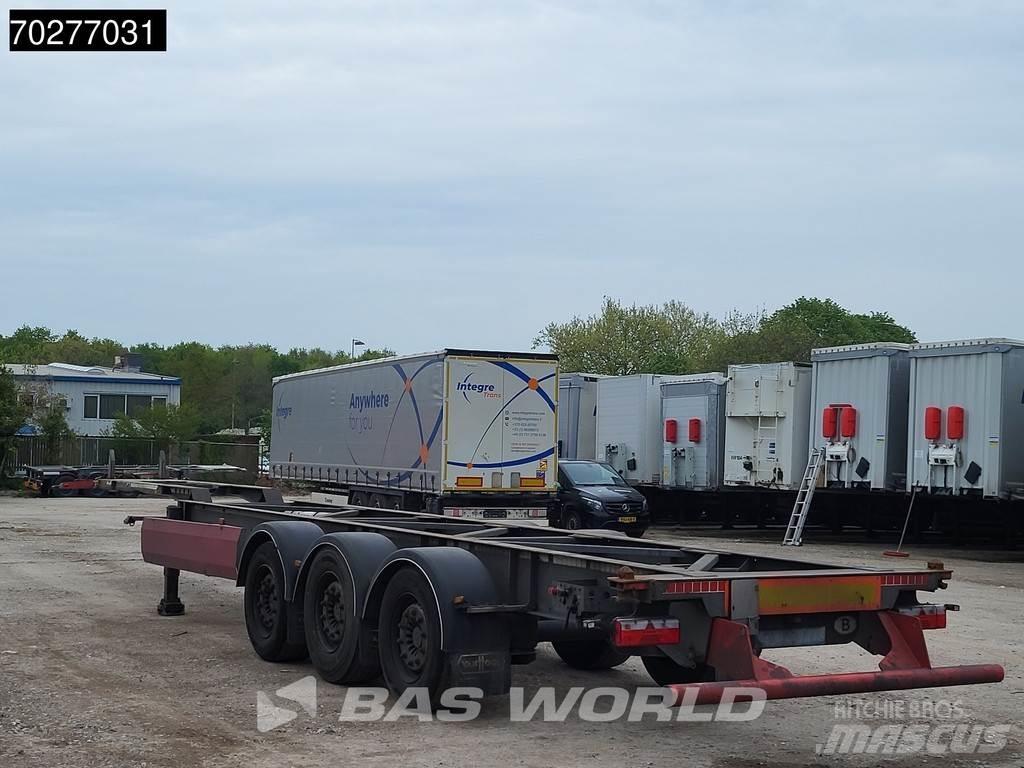 Van Hool 3 axles نصف مقطورات حاويات