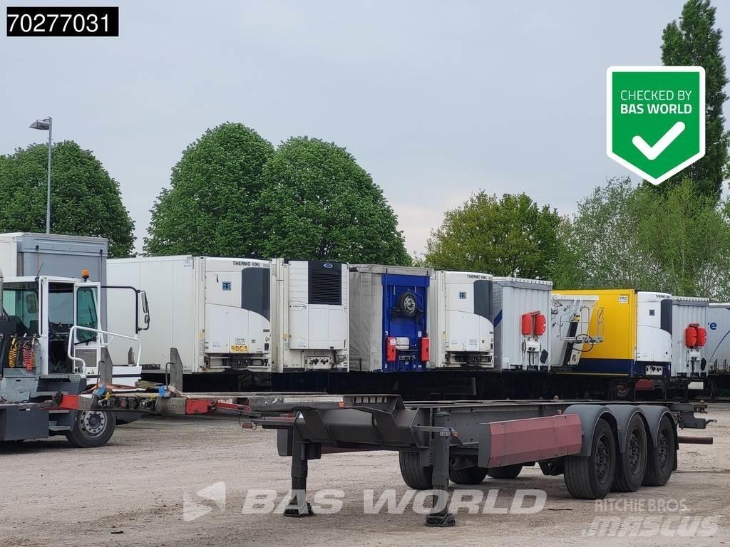 Van Hool 3 axles نصف مقطورات حاويات