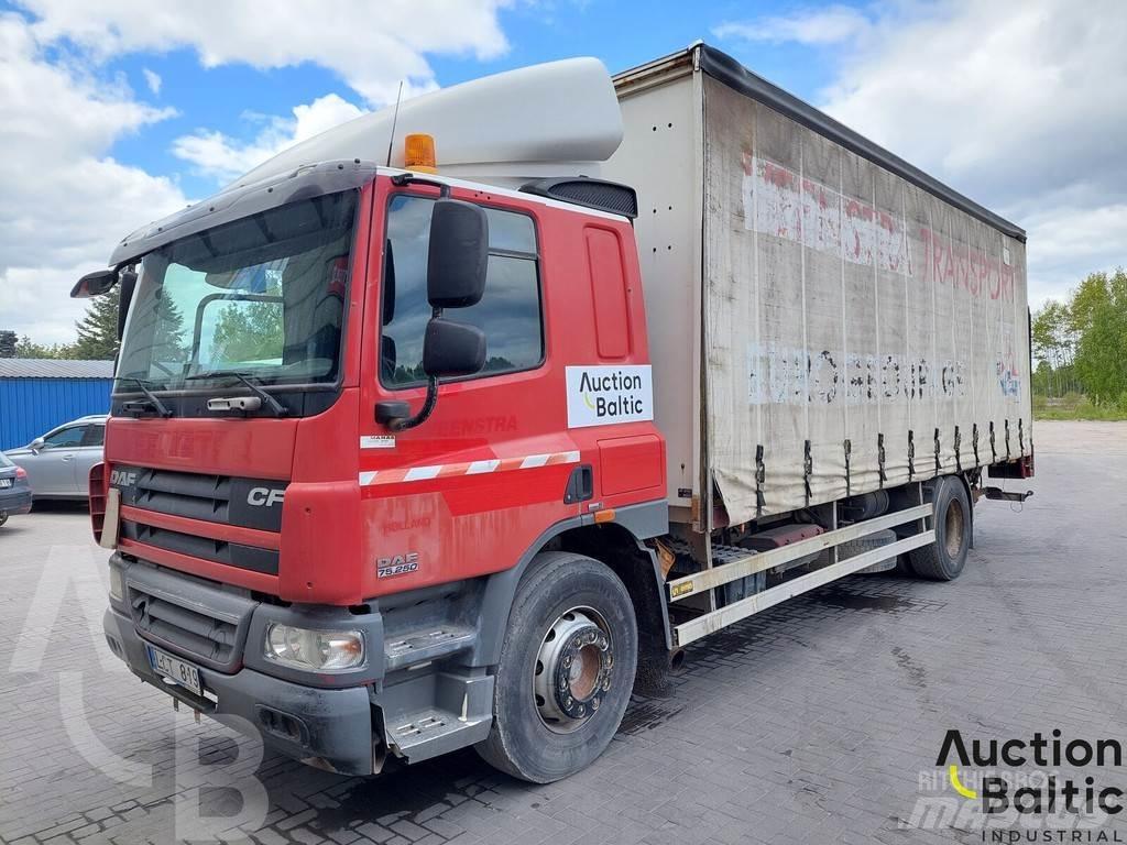 DAF FA CF75 شاحنات بغطاء جانبي