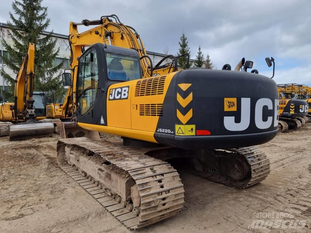 JCB JS 220 LC حفارات زحافة