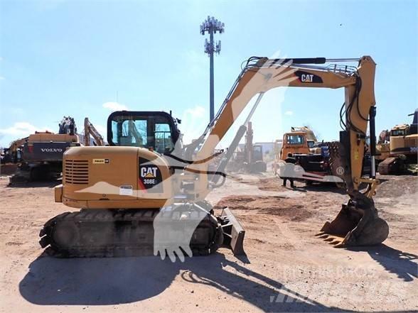 CAT 308E2 CR حفارات زحافة