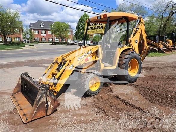 John Deere 110 لوادر ذات جرافات عكسية